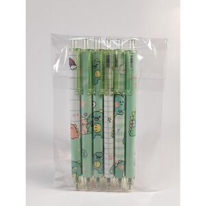6 Kawaii Dino Gel Pens‎